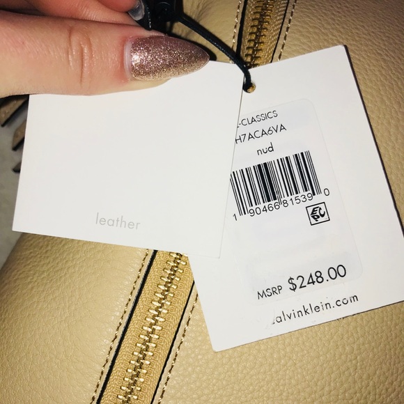 Nude Calvin Klein Purse - Picture 7 of 7